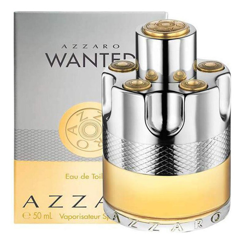 Perfume Azzaro Wanted For Men 50ml Original Super Oferta