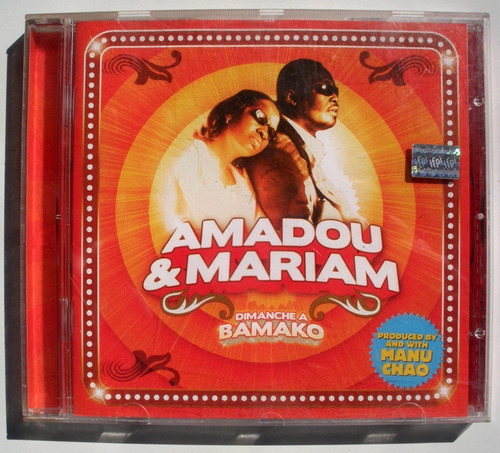 Amadou & Mariam - Dimanche A Bamako - Cdpromo Con Manu Chao
