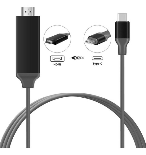 Cable Usb Tipo C A Hdmi Celular Samsung Xiaomi Huawei Mac ®