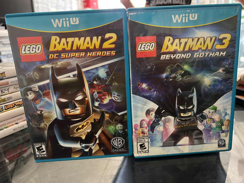 Lego Batman 2 Y 3 Para Nintendo Wii U