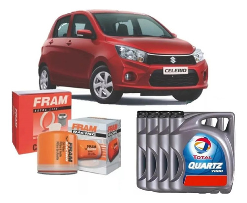 Service Cambio Aceite Suzuki Alto 800 Motul 10w40 + Filtros