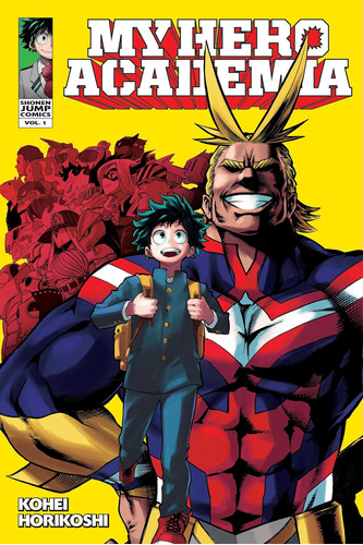 Libro My Hero Academia, Vol. 1, En Ingles