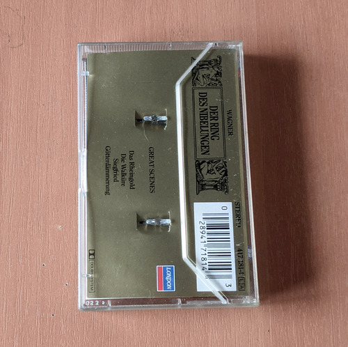 Wagner - Der Ring Des Nibelungen (great Scenes) Cassette Estándar (Usado)