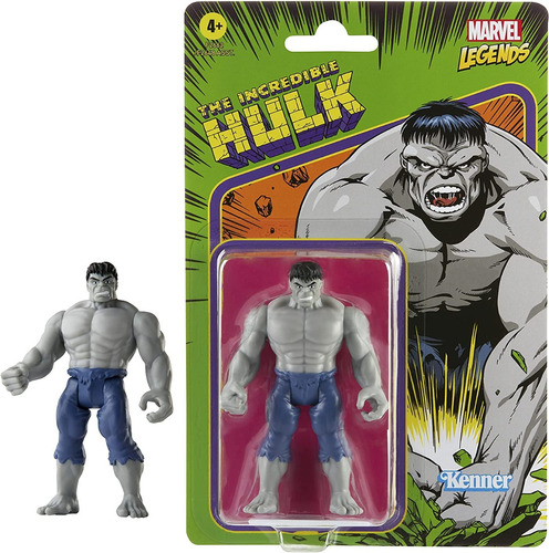 Marvel Hasbro Legends Series Retro Hulk Gris
