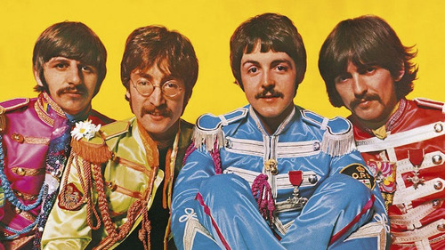 Poster The Beatles 40x70 Vinilo Premium