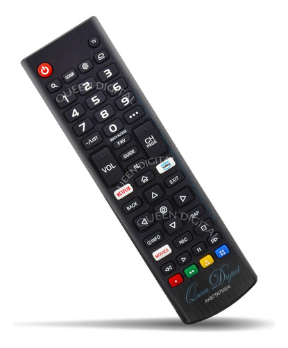 Control Remoto Para LG Smart Tv Lm620b Lm6350 Um6900 Um7100