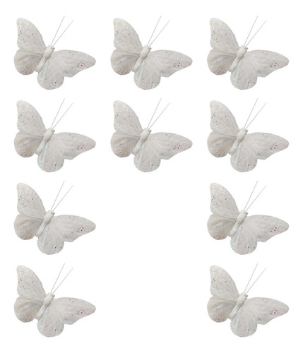Para 10x Decoraciones De Mariposas Calcomanías De Pared