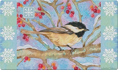 Toland Casa Jardín 800263 Madera De Invierno Chickadee Avesi