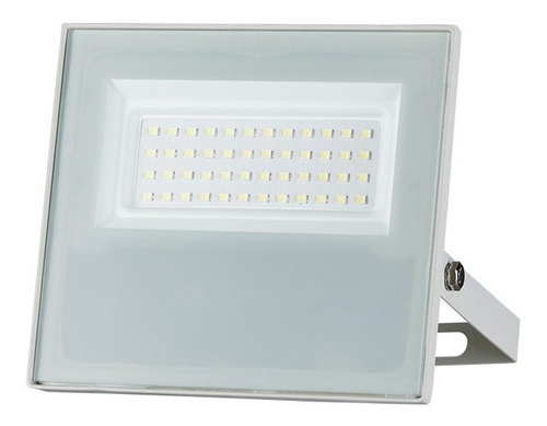 Refletor Led Autovolt Branco 30w Slim Taschibra Luz Verde Cor da luz Verde (decorativa) 100V/240V