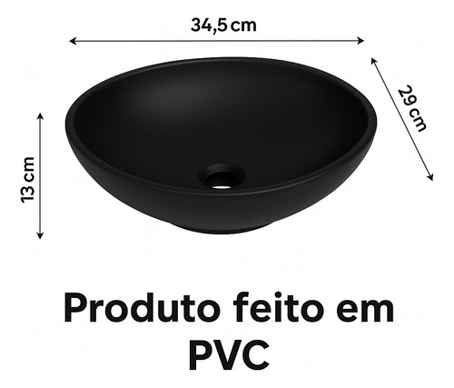 Kit 2 Cubas Oval Compacta: Elegância Para Seu Lavabo