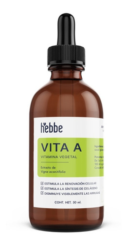 Retinol Vegetal Cosmetico Antiarrugas Vita A 50g