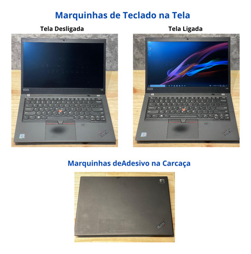 Notebook Lenovo Thinkpad T14 Ryzen 5 Pro 16gb Ram Ssd 256gb (Recondicionado)