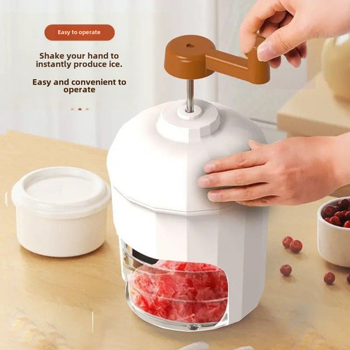 Household Hand-operated Ice Smoother Manual Small Ice