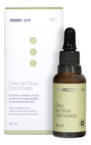 Óleo De Oliva Ozonizado 30ml Philozon Fungicída Bactericída