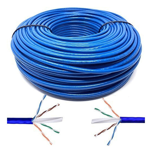 Cable De Red Utp 20 Metros Cat5e Internet Lan Camaras Cctv