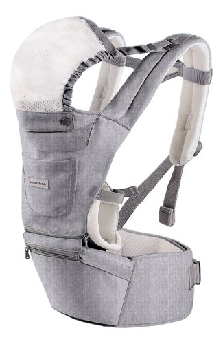Canguru 3 Em 1 Chloe Mesh Grey 2024 Kikkaboo
