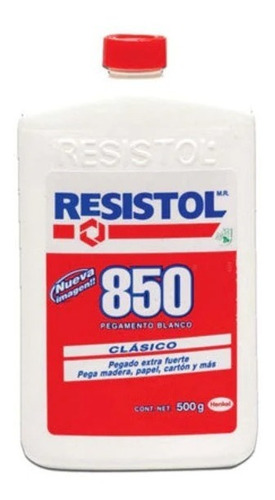 Pegamento Blanco Resistol 850 Familiar 500grs - 621687 /v