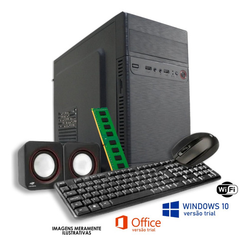 Computador I5 8ºg Ram 8gb Ddr4 Ssd480 Tela 21 Wifi