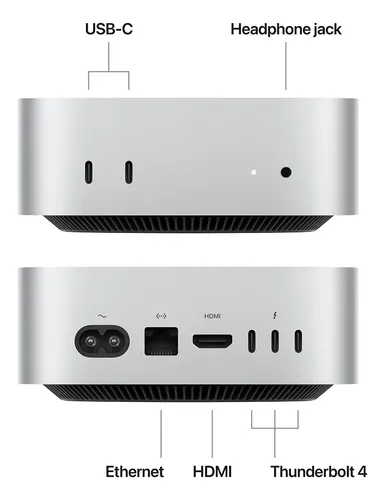 Apple Mac Mini M4 Pro (2024) 12cpu 16gpu 24gb Ram 1tb Ssd