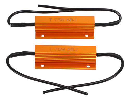 Ecualizador De Carga Led, Resistencia De 2 Piezas, 75 W, 6 R