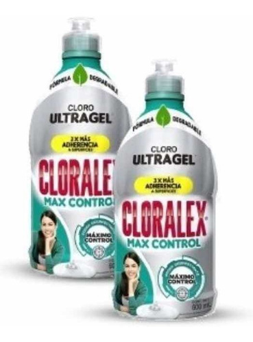 10 Pack Cloralex Ultra Gel Poder Desinfectante 600ml.