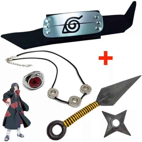 Anime Naruto Rings Kunai Collier Bandeausshuriken Cosplay