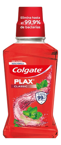 Plax Clasico Enjuague Bucal Cero Alcohol 250ml