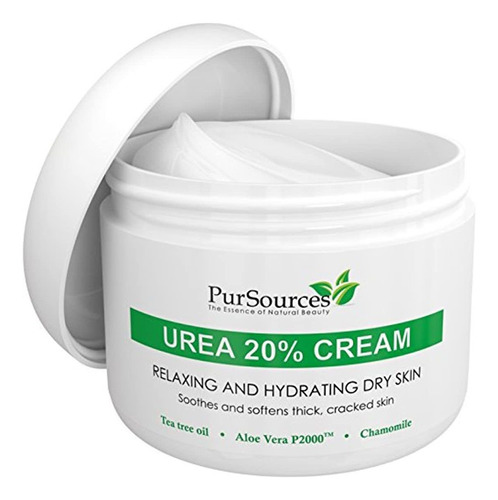 Pursources Urea 20% Crema Curativa 4 Oz  Mejor Remo