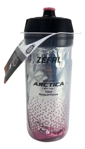 Bidon Caramañola Termo Ciclismo Zefal Arctica 550ml Termica