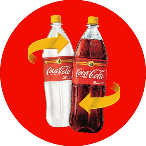 Caixa De Coca-cola Retornável 2l (sem As Garrafas)