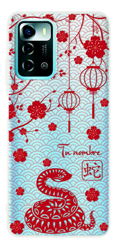 Funda Para Zte Horóscopo Chino Serpiente Con Tu Nombre