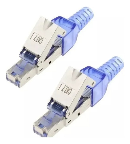 Conector De Campo Rj45 Cat6a/cat7 Stp/ftp Industr  Blindado