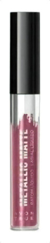 Labial Líquido Metalizado Avon Metallic Matte Rose 4ml