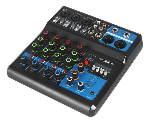 Mezclador Digital Mini Mixer Dj Sound Mixer. 5 Canales