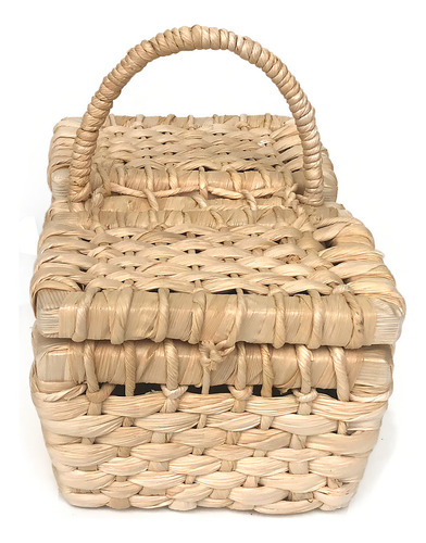 Cesta De Piquenique Palha Picnic Mini 24x16x12