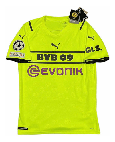 Imagen 1 de 2 de Camiseta Borussia Dortmund Tercera Equipacion Original 21/22