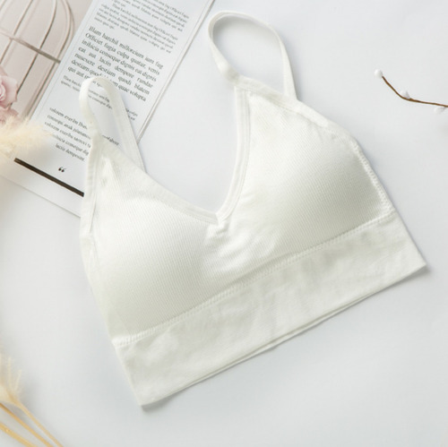 # Sostenes Deportivos Sin Costuras Crop Top Básico 5 Pcs