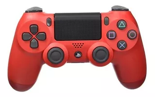 Controle joystick sem fio PlayStation Dualshock 4 ps4 vermelho
