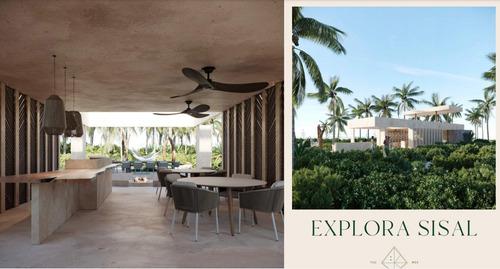 Imagen 6 de 16 de Terreno En Privada Con Club De Playa En Sisal , Yucatán