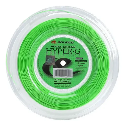 matassa bobina corda tennis 200 mt. Solinco - Hyper-G Soft