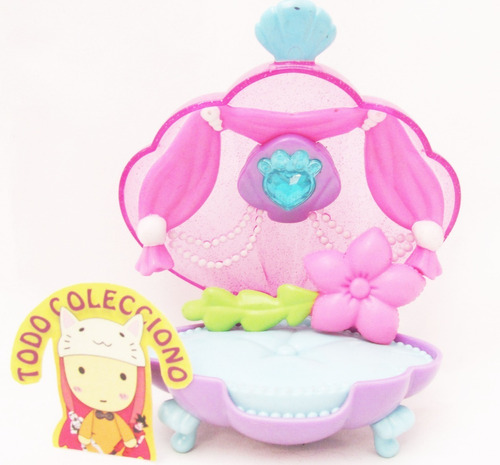 Casita O Cama Princesa Ariel O Sirenita Tamaño Polly Pocket