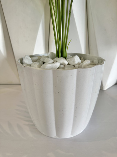 Palmeira Artificial Com Vaso Polietileno Decora Casa Mesa