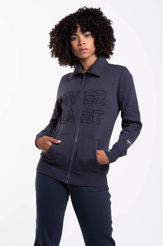 Poleron Mujer Everlast Basic Casual Cb