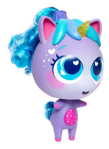 Imagen 6 de 6 de Muñeco Distroller Chikiticornio Cornelia Lila