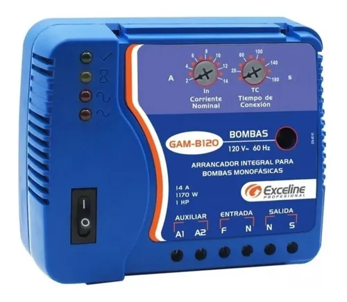 comprar Protector Integral Exceline Bombas Monofasicas 120v Y 220v