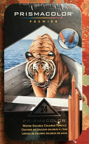 Imagen 2 de 2 de Lapices Prismacolor X 24 Premier Acuarelable Original