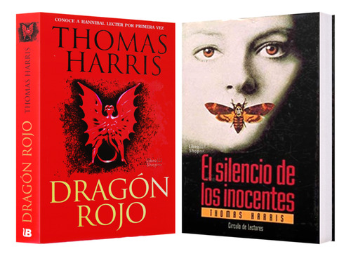 Dragón Rojo + Silencio De Inocentes Corderos (saga Hannibal)