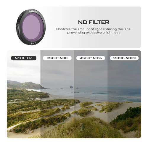 Filtro Nd Dji Neo Freewell - Bright Day Pack 3
