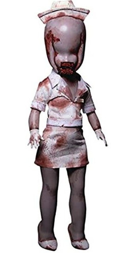 Mezco Toyz Silent Hill 2: Muñeca Enfermera Con Cabeza De Bu