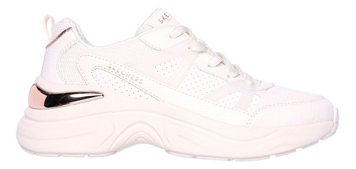 Skechers Zapato Mujer Skechers Hazel-faye 177576 Wht Blanco 